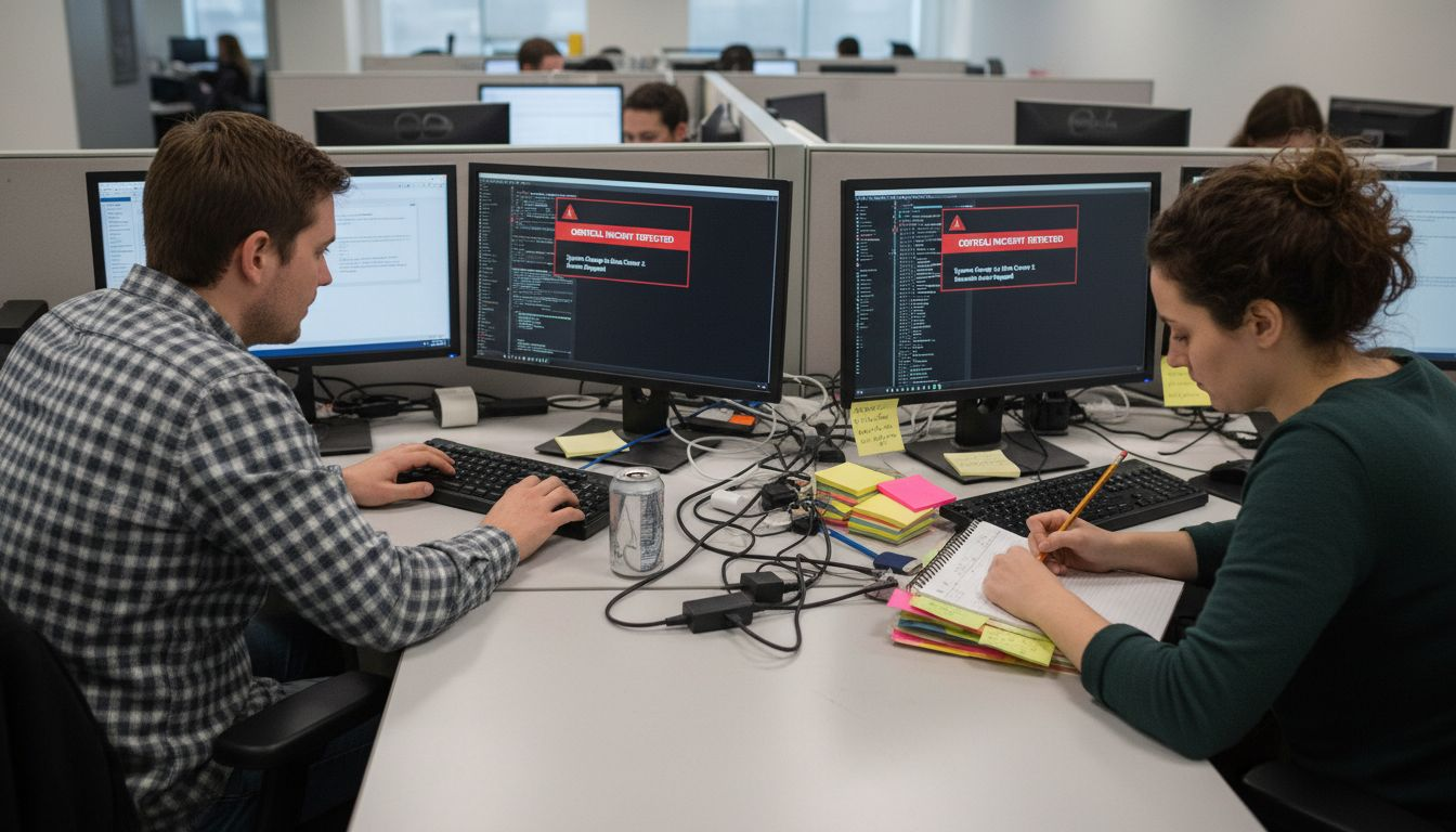 Engineers respond to real-time alert notification