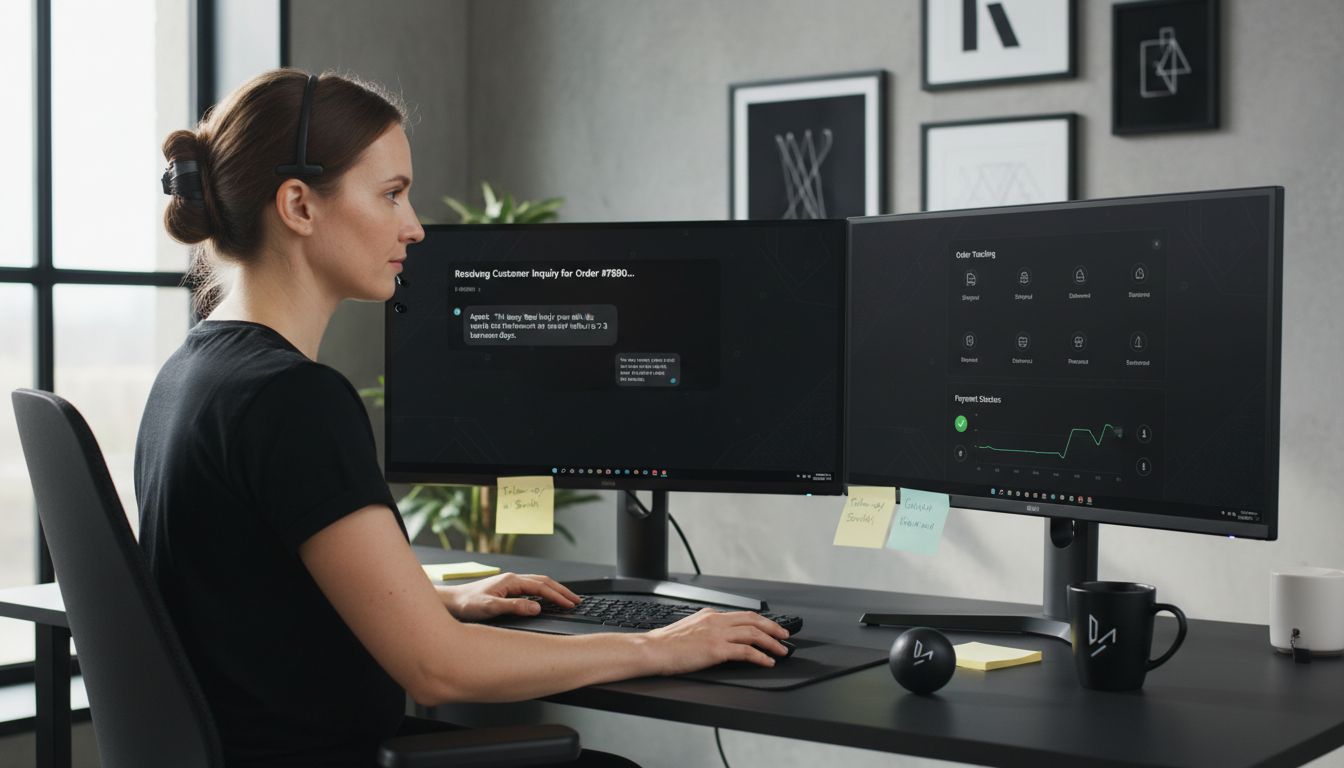 customer support environment