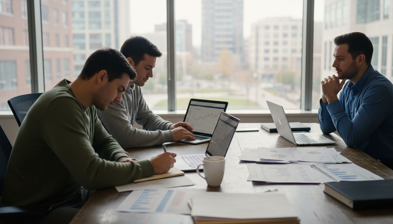 Team discussing ecommerce scalability solutions