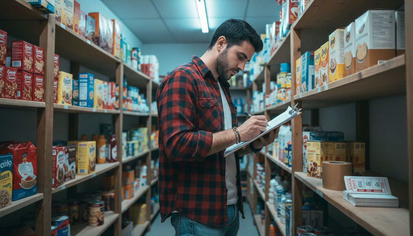 Panel de gestión de inventario en Shopify