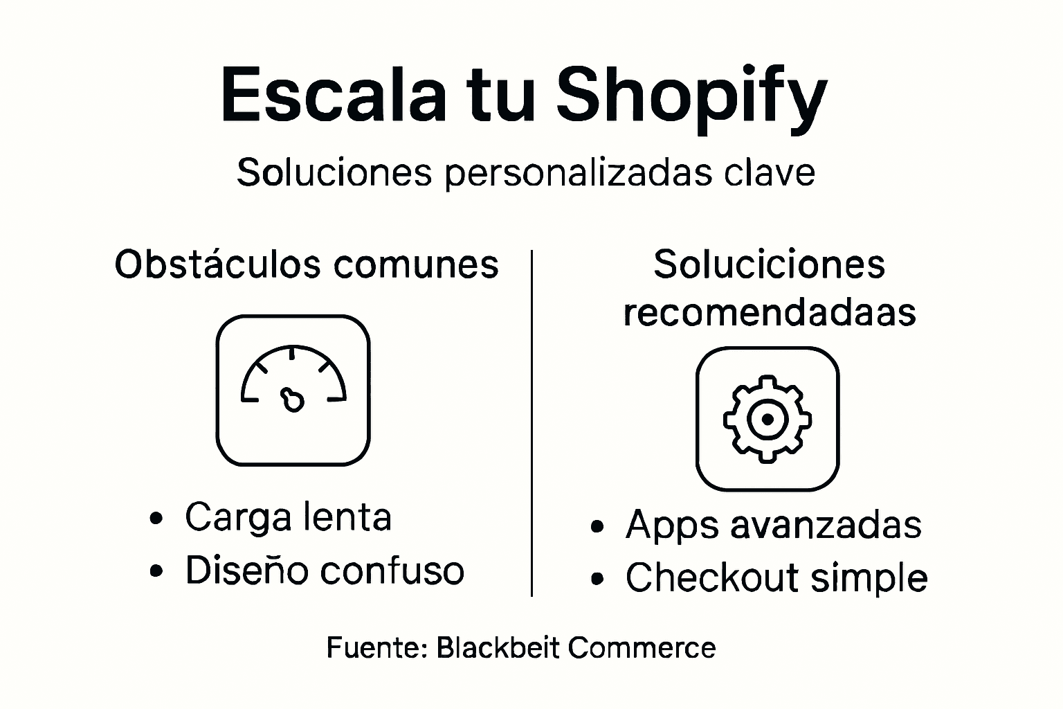 Guía visual con estrategias para hacer crecer tu tienda en Shopify