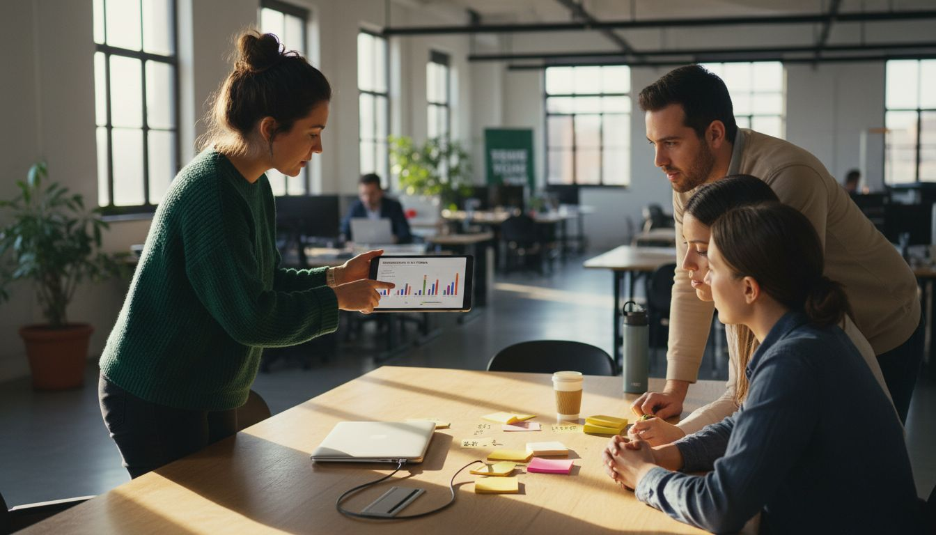 El equipo de Shopify analiza los resultados de la auditoría