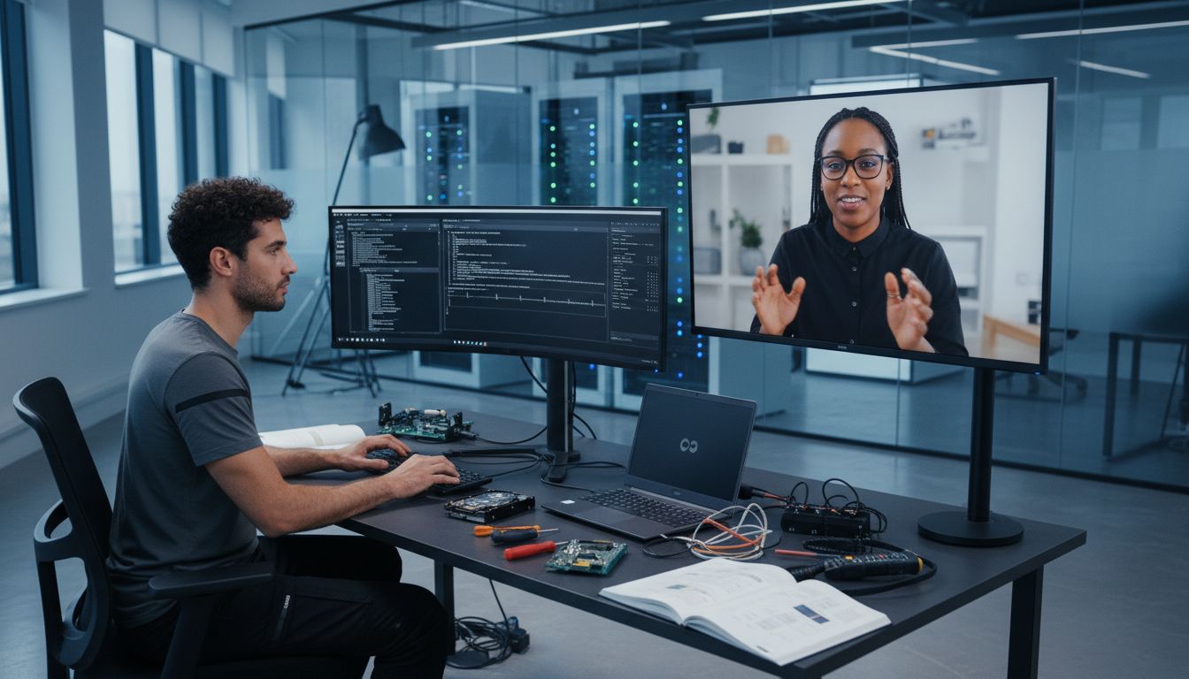 techniciens maintenance informatique