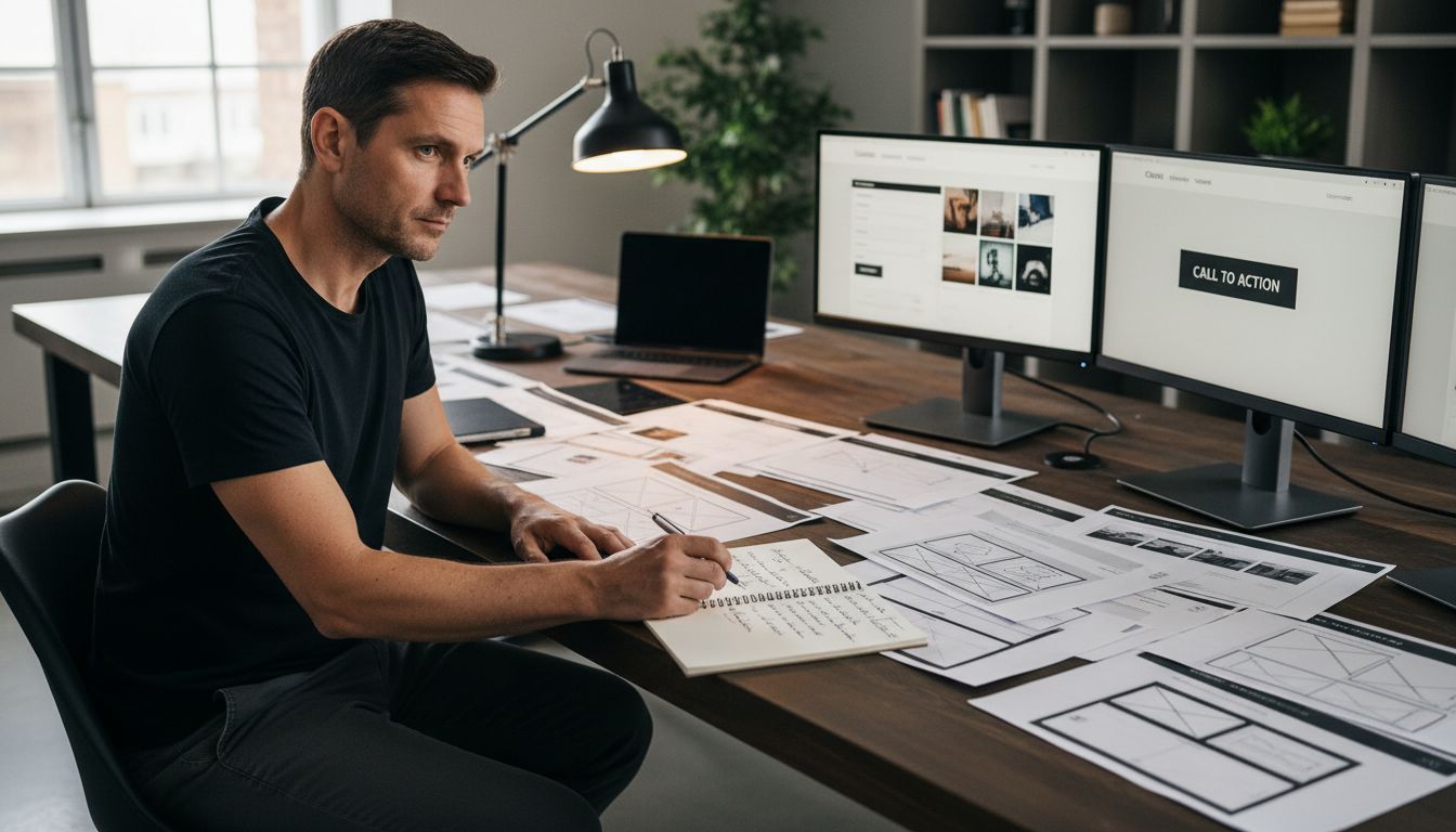 fonctionnalités site vitrine