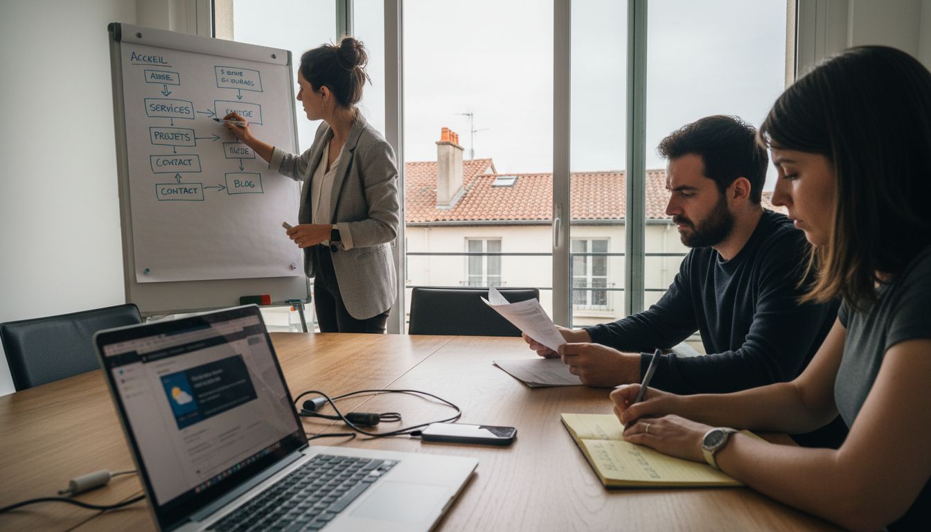 Organisation collaborative de la structure des contenus d’un site web