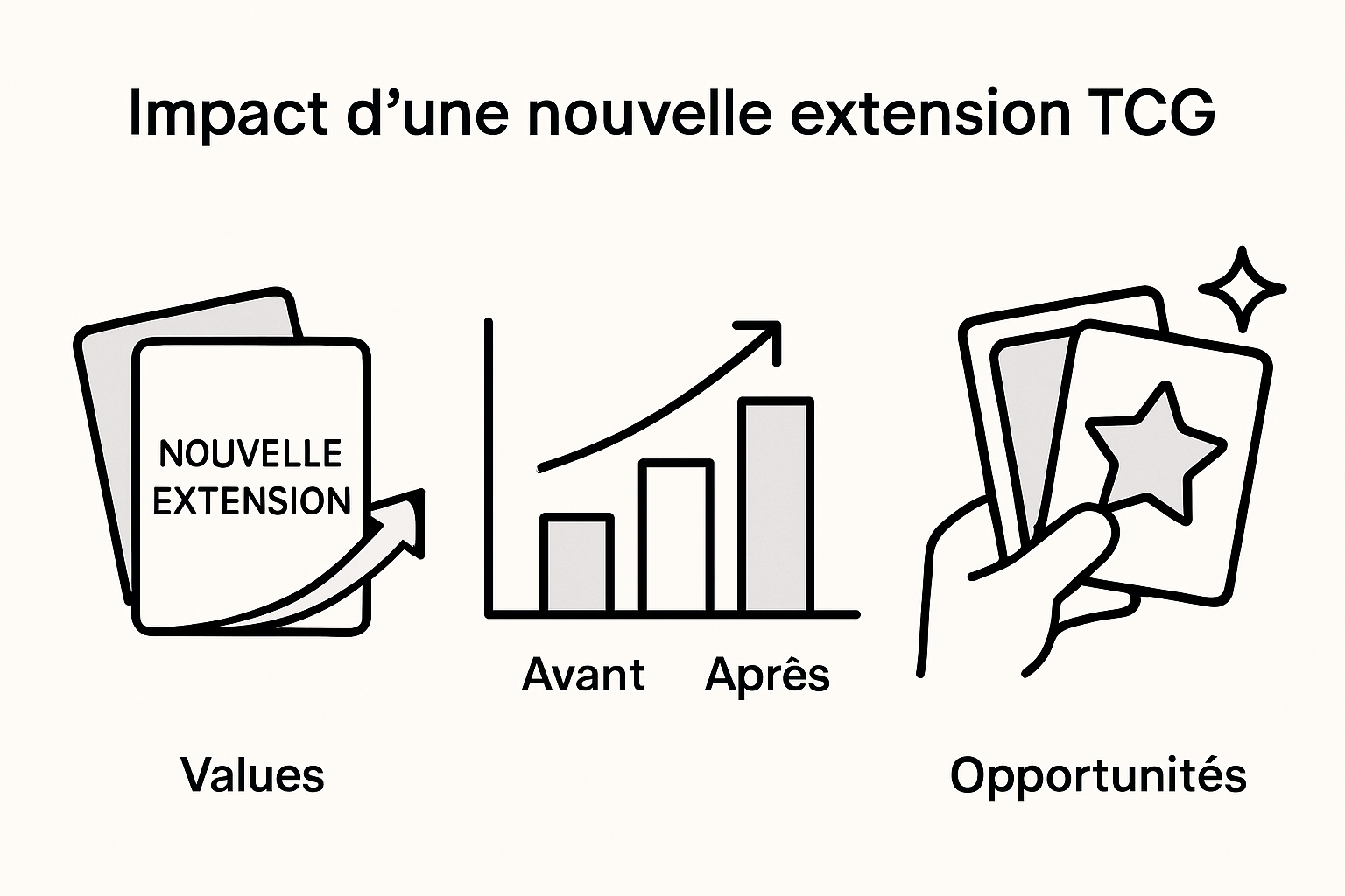 Infographie : l’impact de l’extension TCG sur le marché en un coup d’œil