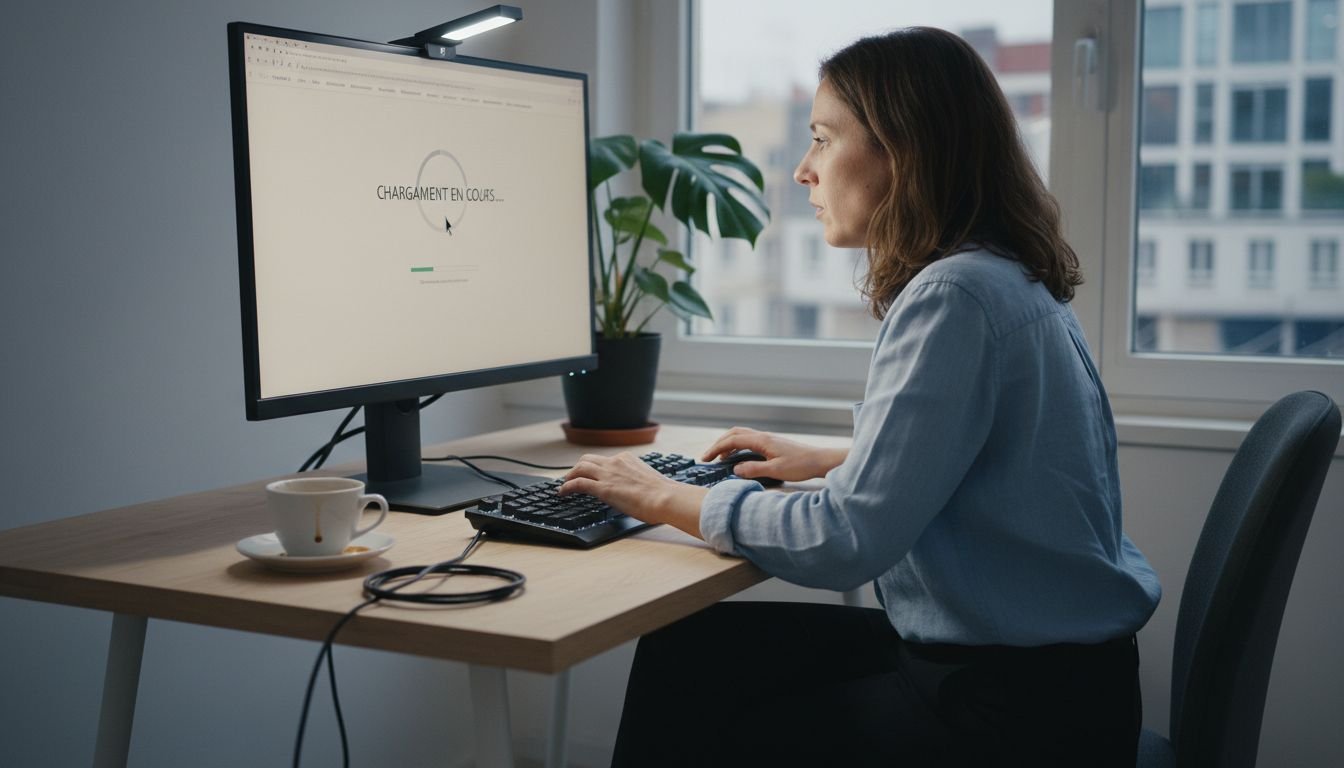 Images qui mettent du temps à s’afficher sur les postes informatiques en entreprise