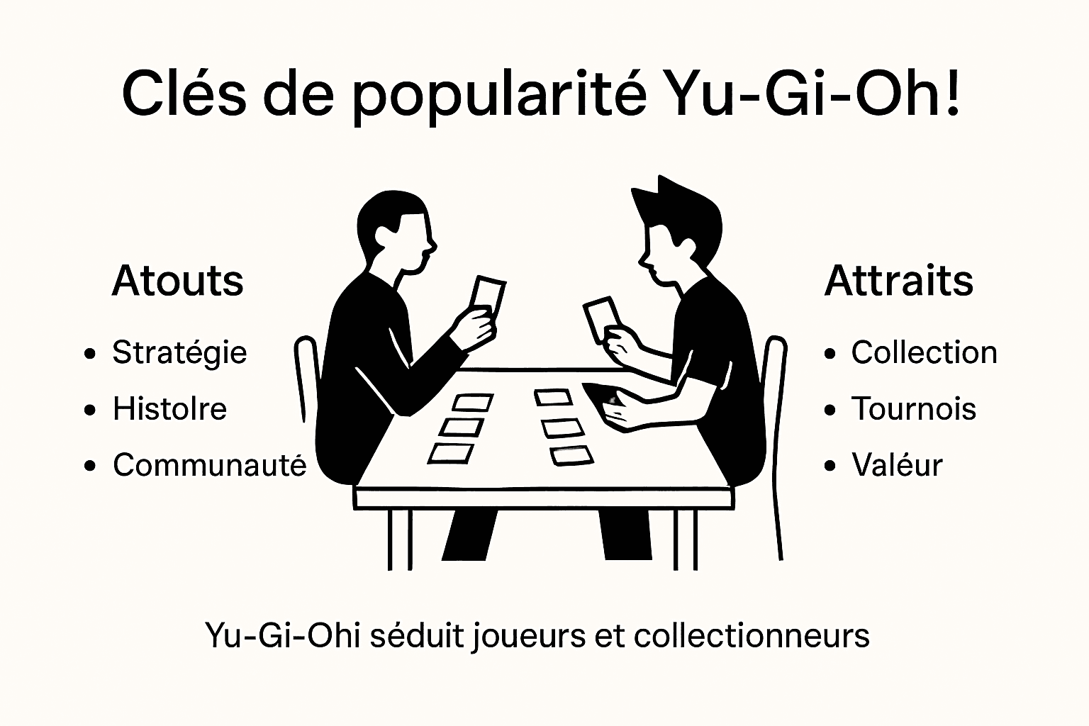 Infographie : les secrets qui expliquent le succès de Yu-Gi-Oh