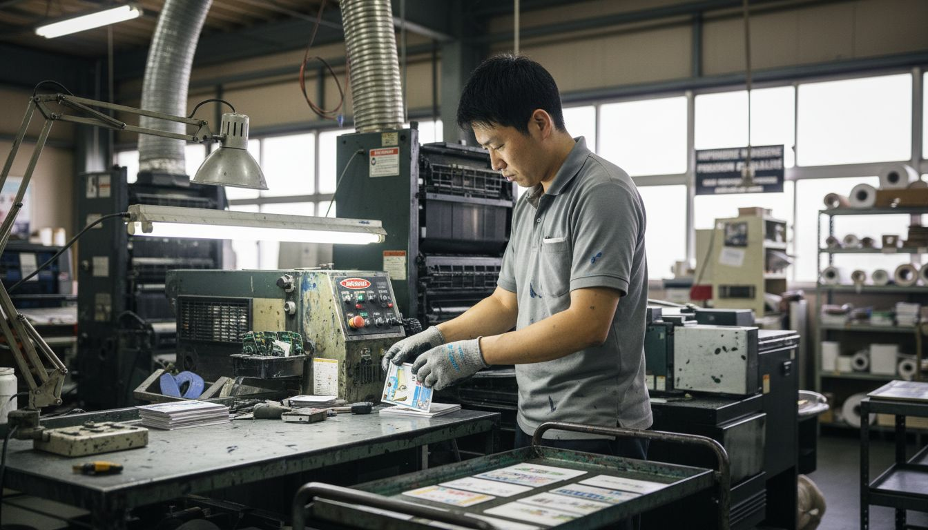 Spécialiste de l’impression de cartes de collection japonaises