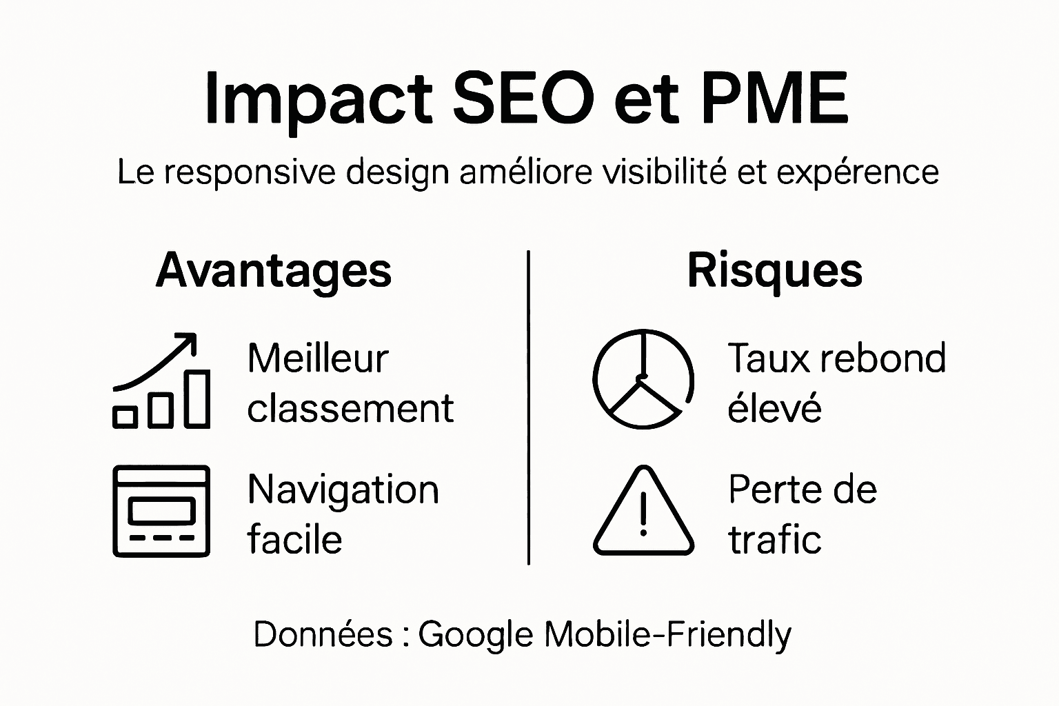 Infographie : comment le design responsive booste le référencement des petites entreprises