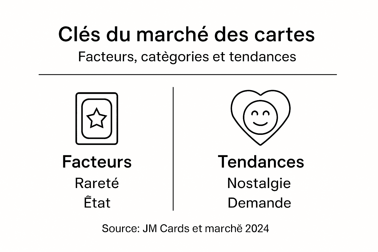 Infographie : les points essentiels à connaître sur le marché des cartes