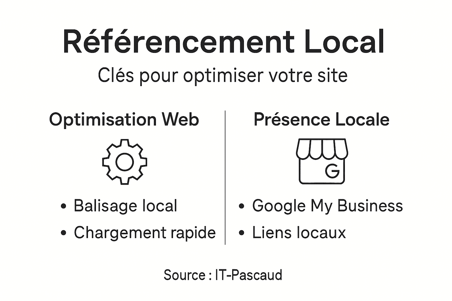 Infographie : comment optimiser la visibilité de votre entreprise en ligne au niveau local