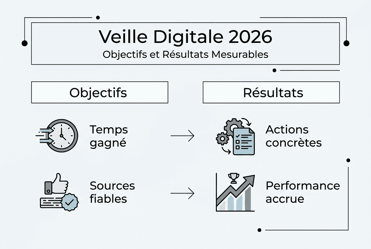 Infographie : comment la veille digitale booste la performance des PME