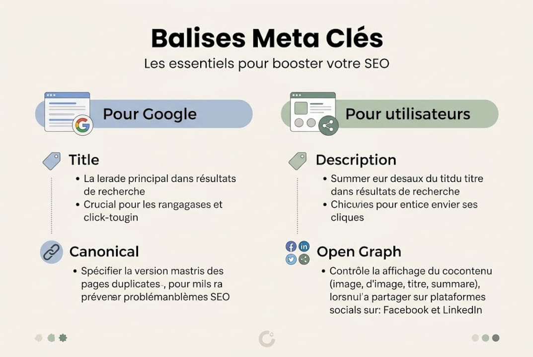 Infographie : comment optimiser les balises meta pour les petites entreprises