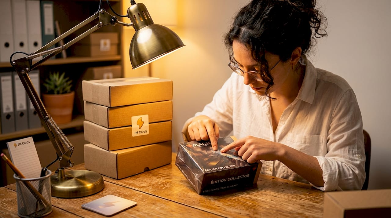 Contrôle d’un coffret Magic encore sous scellé