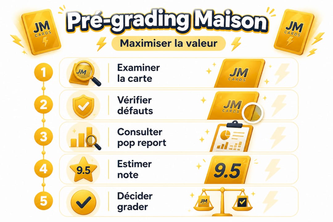Infographie : les différentes étapes pour évaluer soi-même une carte à la maison