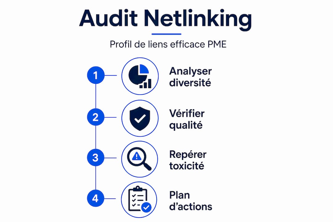Les étapes incontournables pour réaliser un audit de netlinking adapté aux PME