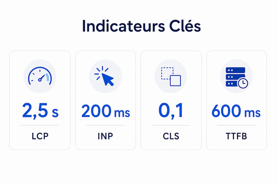 Panorama des principaux indicateurs de performance web pour les PME