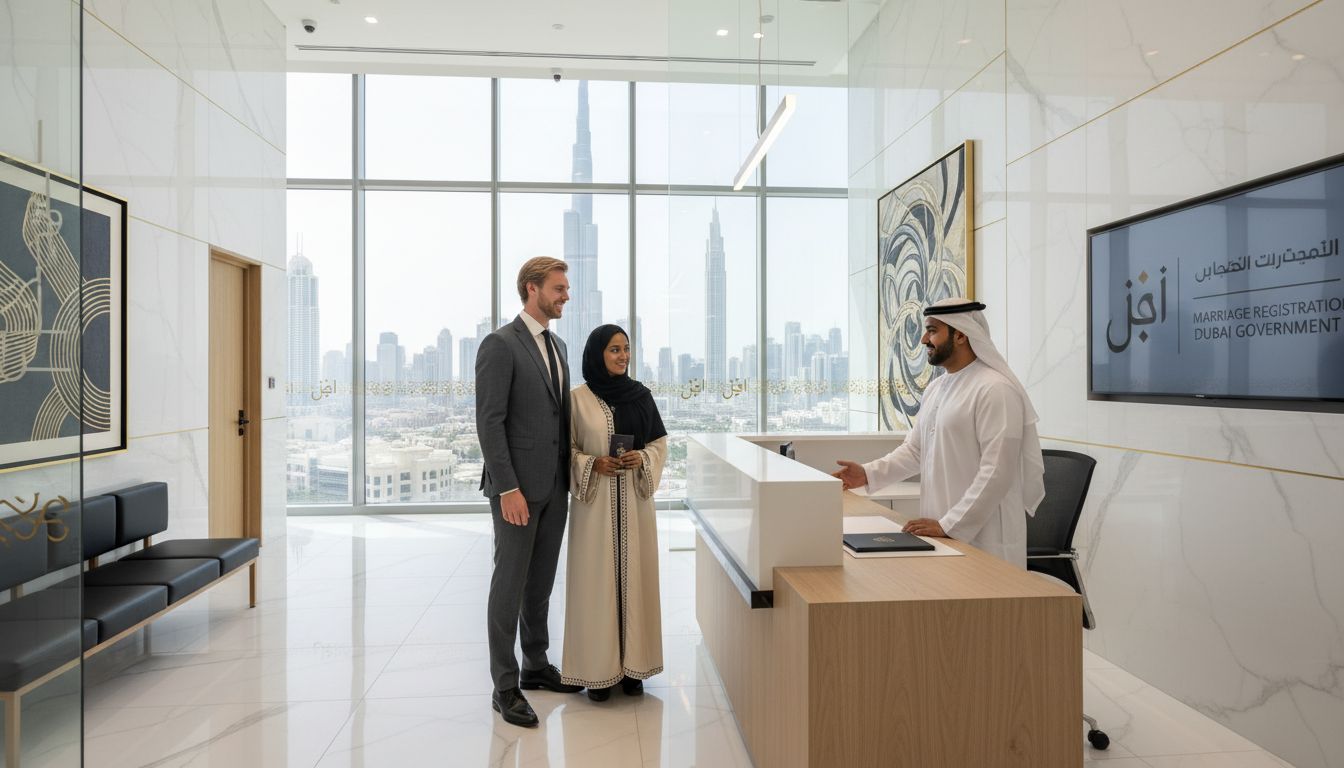 Dubai marriage registration