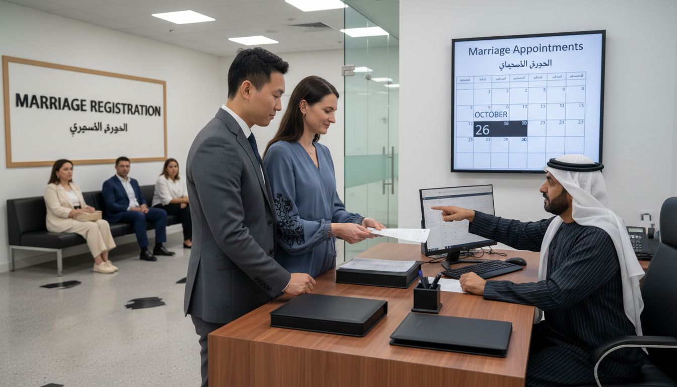 marriage appointment Dubai