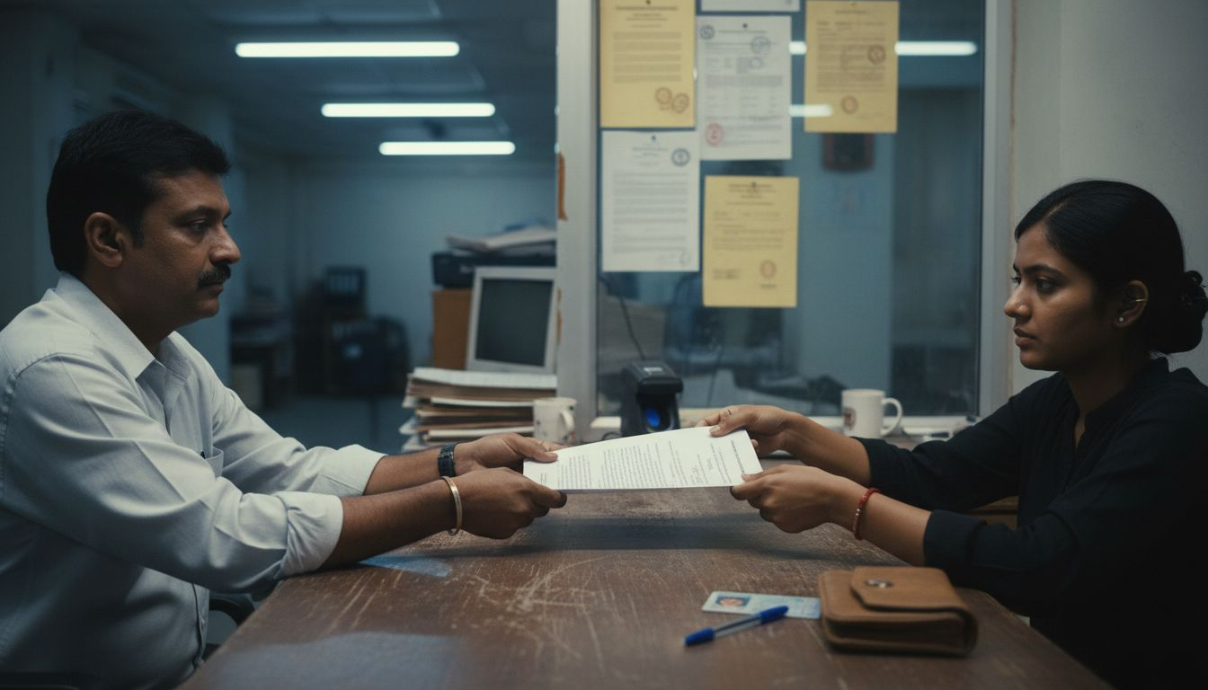 Legal marriage contract handed to bride in UAE