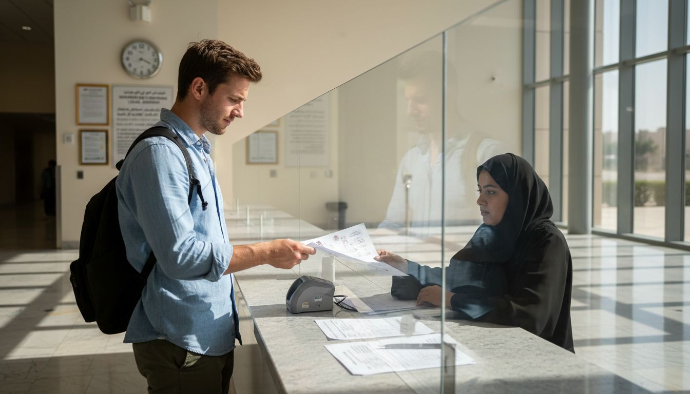 Expat submits marriage documents for verification