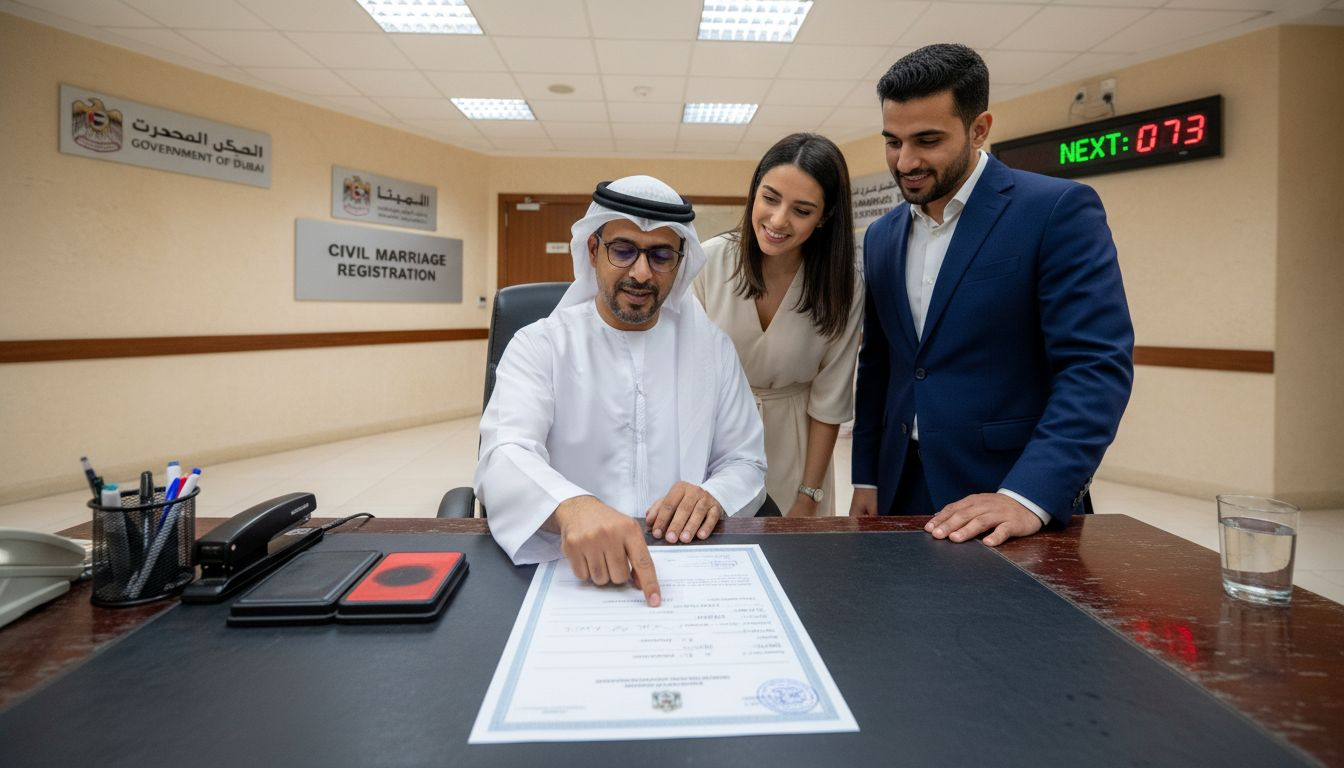 Registrar explains UAE civil marriage process