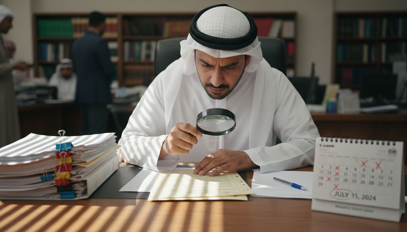 Clerk verifying marriage certificate details