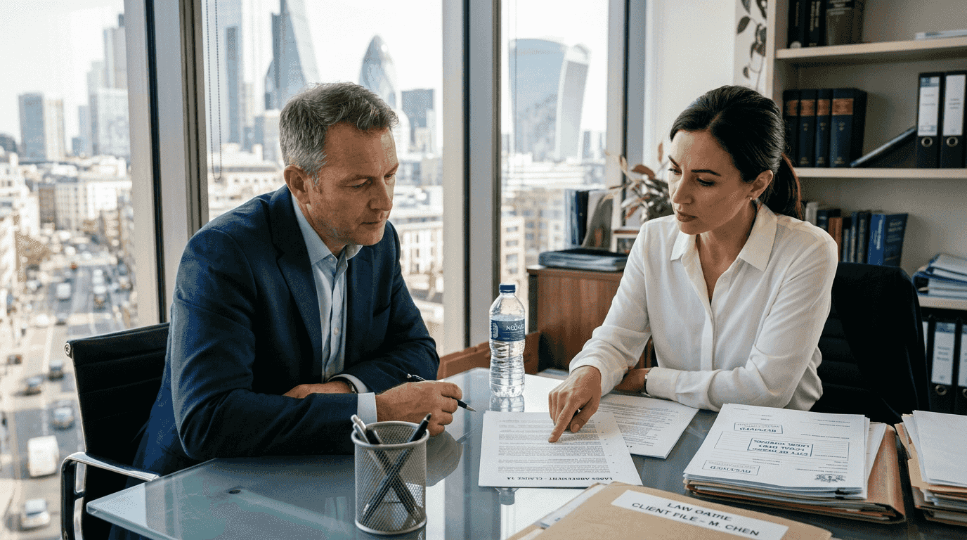 Lawyer and expat review UAE legal documents