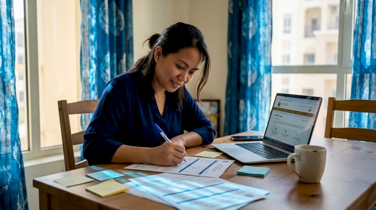 Filipino expat preparing attestation paperwork