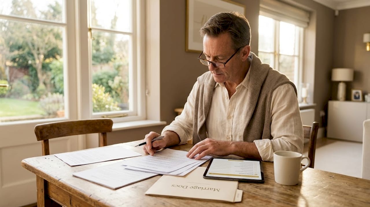 Preparing wedding document attestation at home