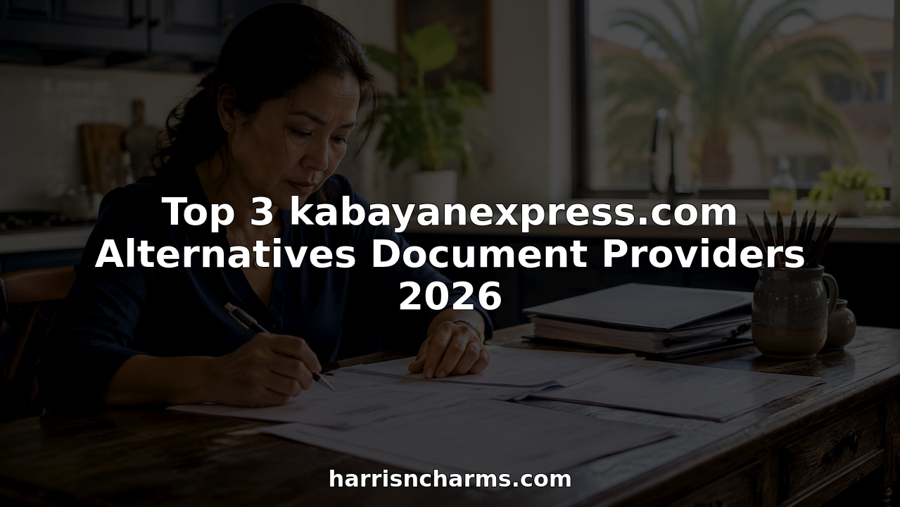 Filipino woman reviewing document attestation papers