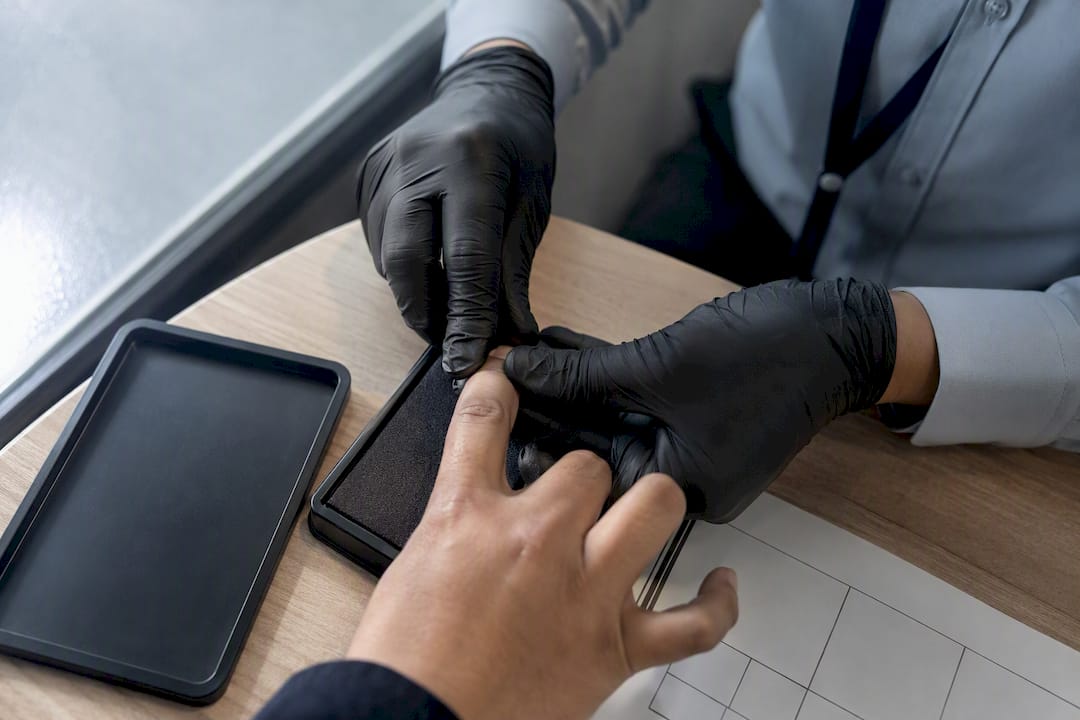 Fingerprinting appointment for police clearance