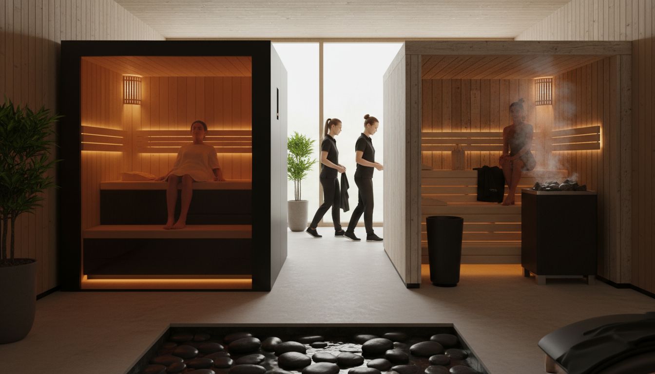 wellness spa sauna