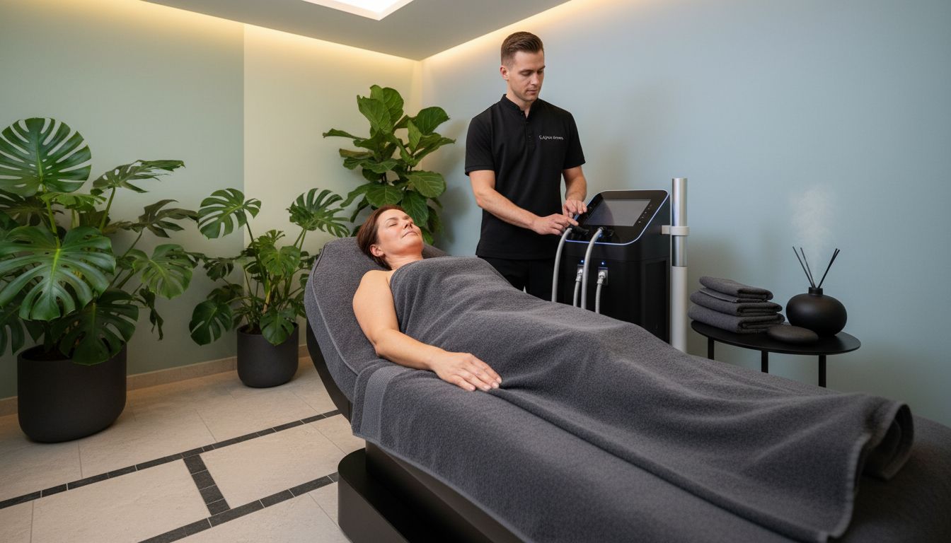 hydromassage session spa