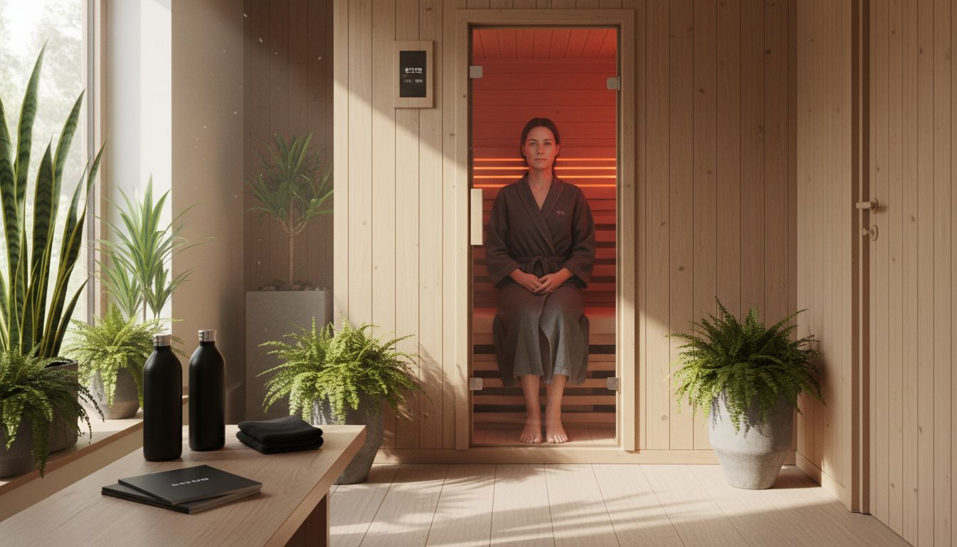 moderne infrarød sauna miljø