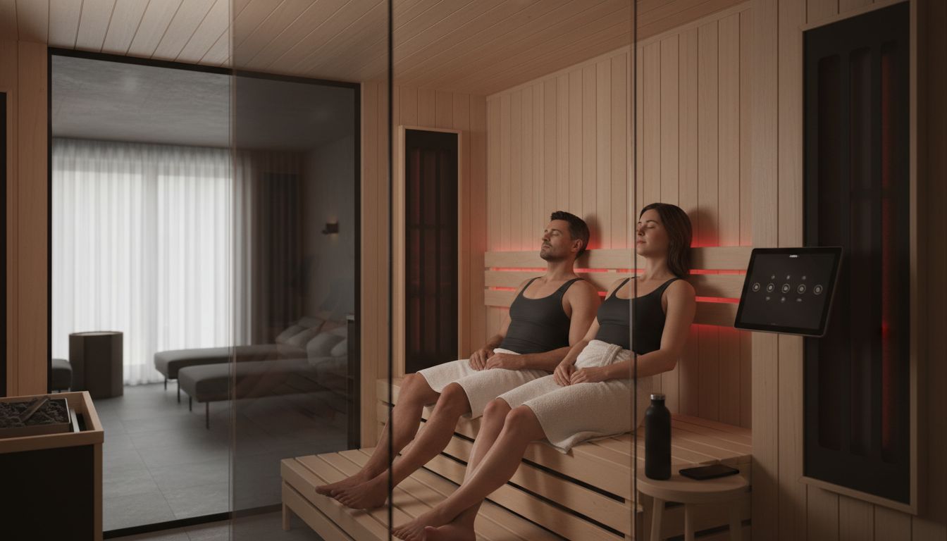infrarød sauna wellness center