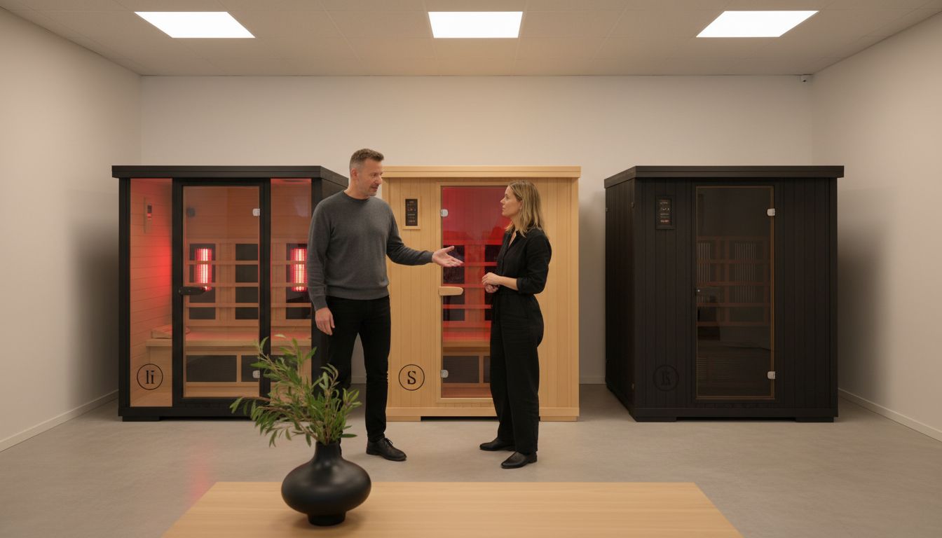 infrarød sauna typer
