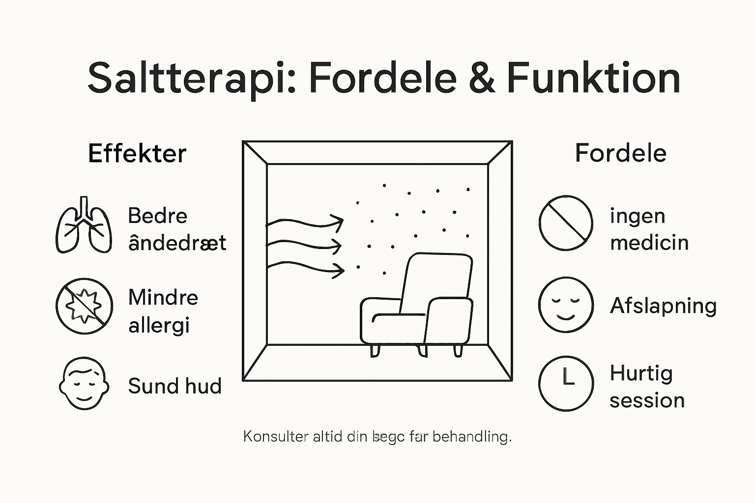 Oversigt: Sådan kan saltterapi gavne dit helbred
