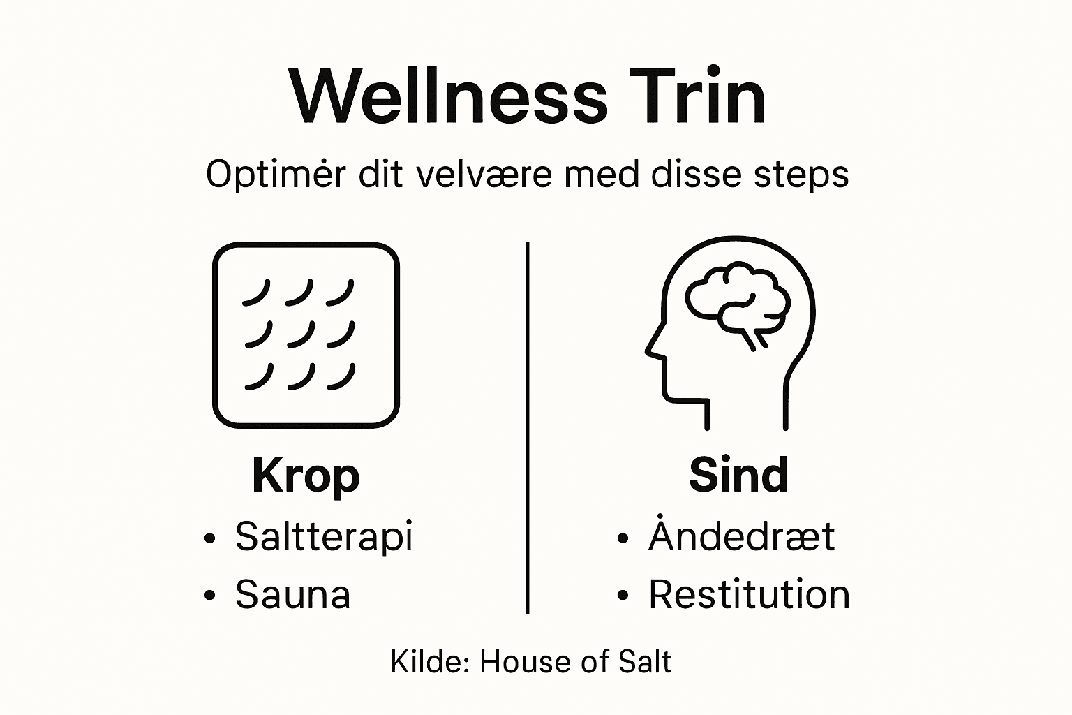 Grafisk oversigt: Sådan får du mest ud af din wellness