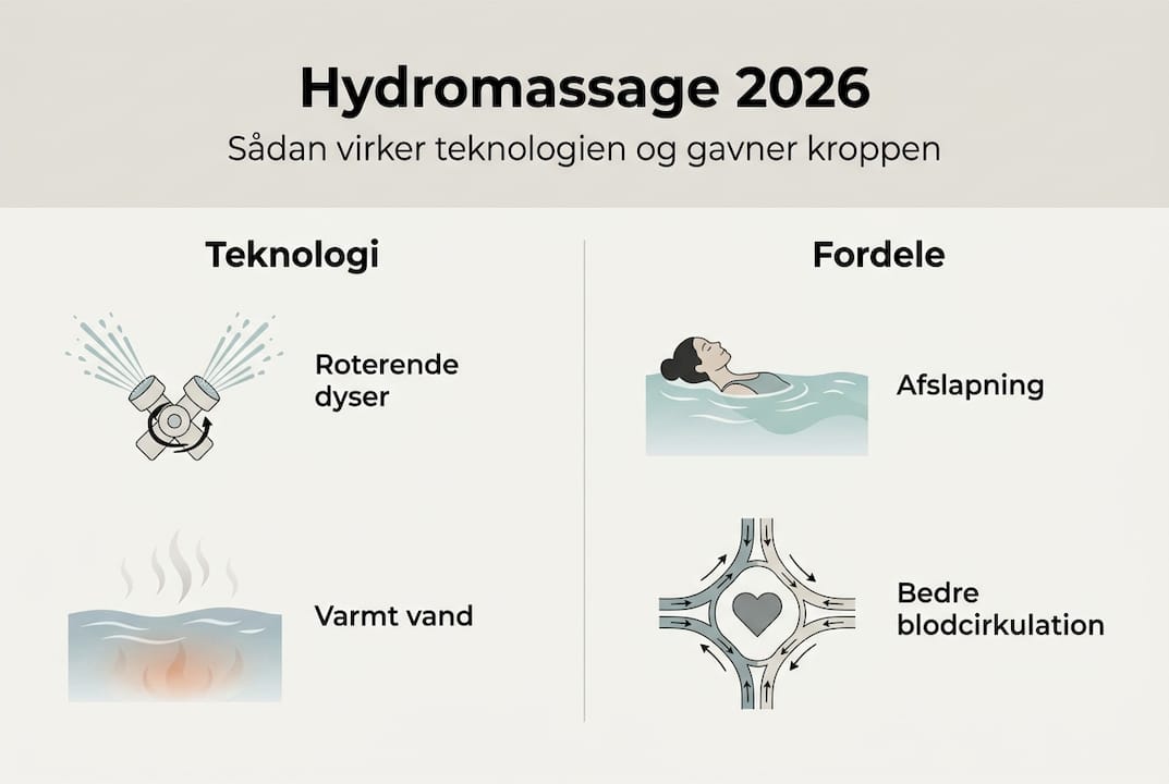 Infografik: Sådan virker hydromassage – og derfor er det godt for dig