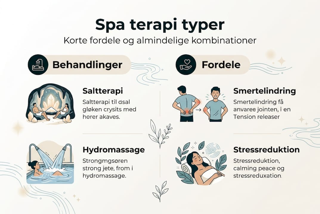 Oversigt: Spa-terapi og dens positive effekter