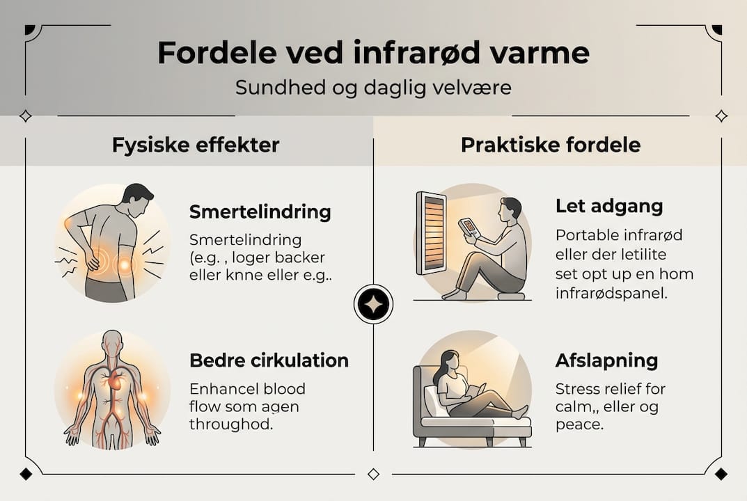 Oversigt: Derfor er infrarød varme smart – se fordelene her