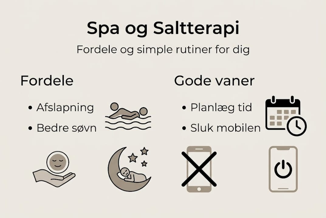 Oversigt: Fordele ved spa og saltterapi – gode vaner for krop og velvære