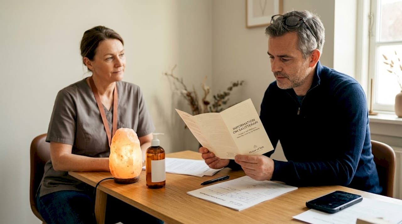 Rådgivning om mulighederne for saltterapi