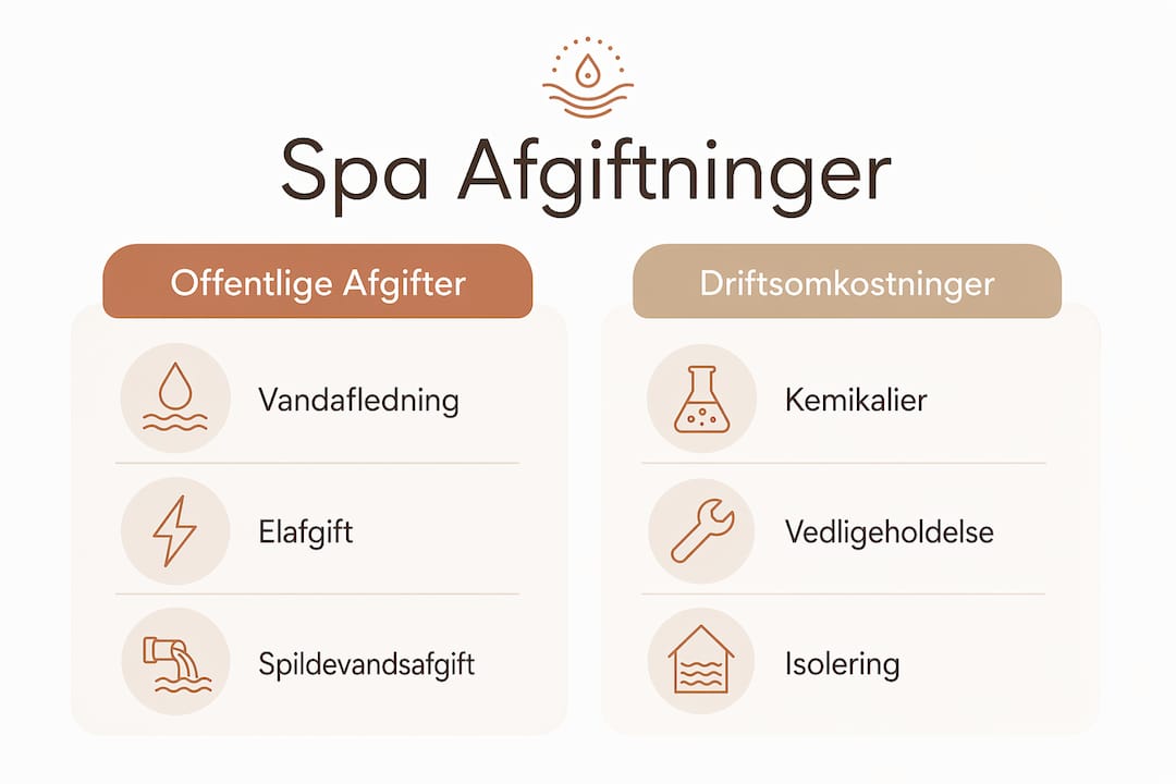 Få et hurtigt overblik: Infografik med priser og gebyrer på spaoplevelser