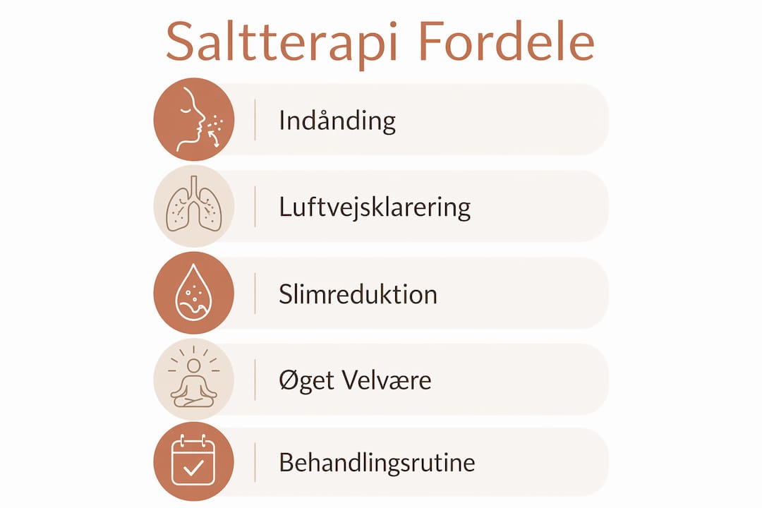 Infografik: Sådan får du mest ud af saltterapi – trin for trin