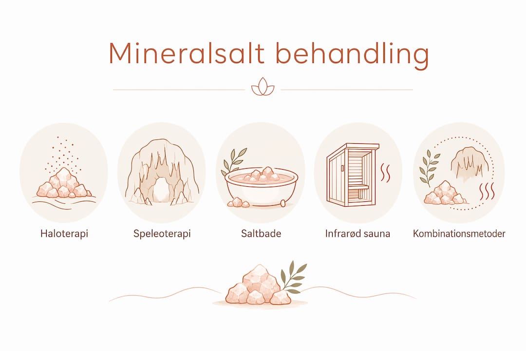 Oversigt: Forskellige former for mineralsalt-behandling