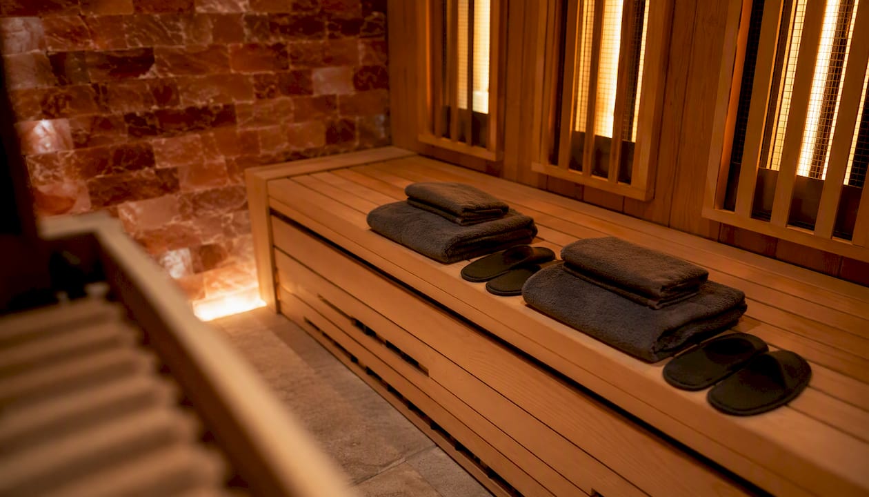 Indretning af infrarød sauna til par