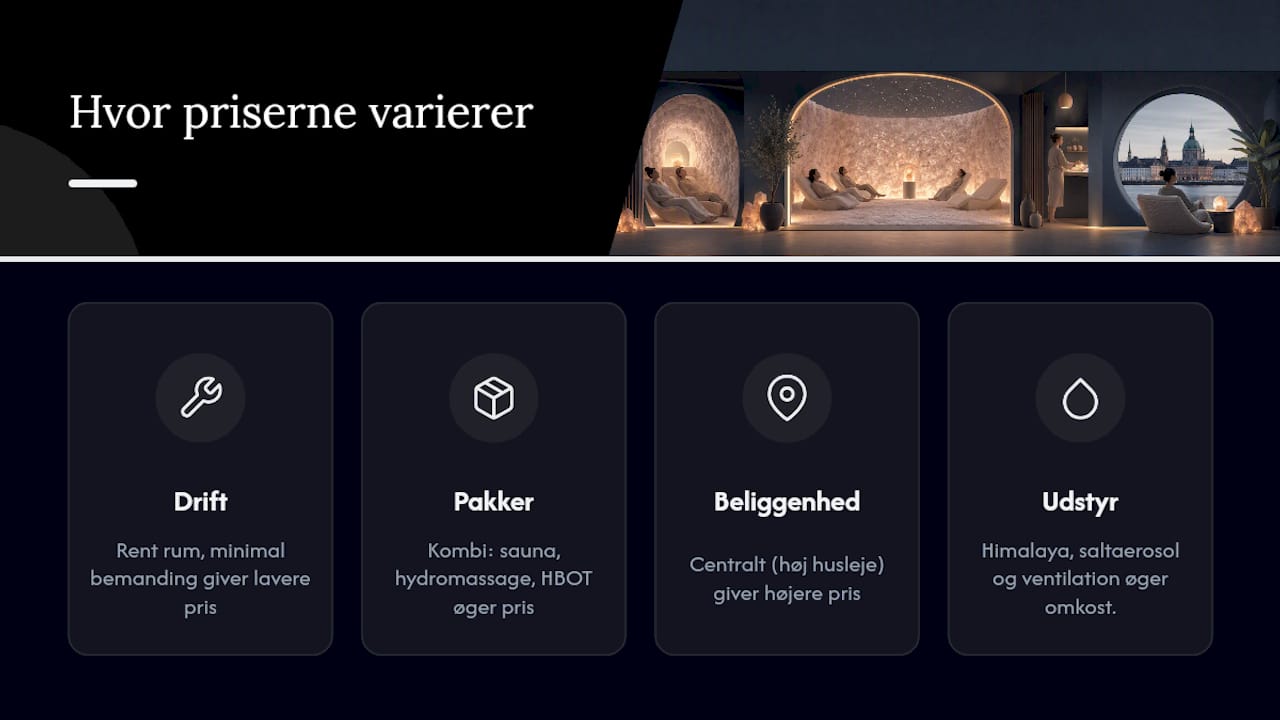 Hvorfor varierer priserne mellem klinikker i København? — overview diagram